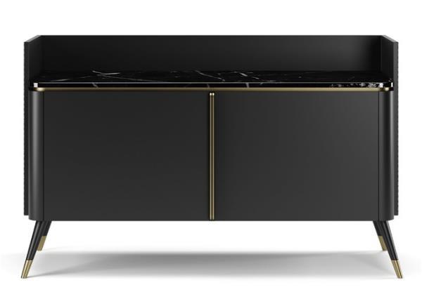 餐廳歐式現(xiàn)代實木備餐柜儲物柜