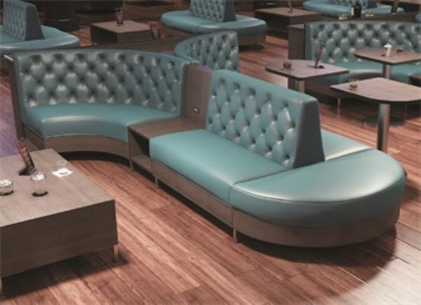 高檔會所酒吧不銹鋼實(shí)木酒吧臺